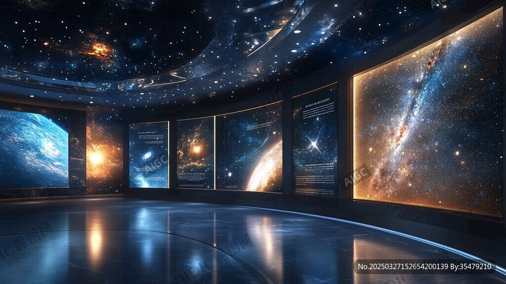 星际展厅 探索浩瀚宇宙奥秘