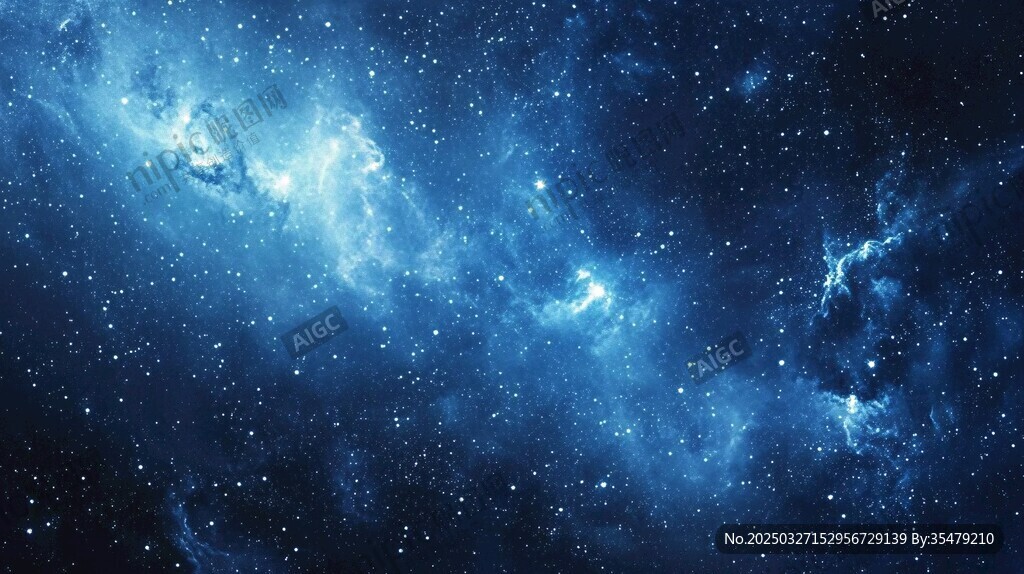 梦幻深邃的浩瀚星空