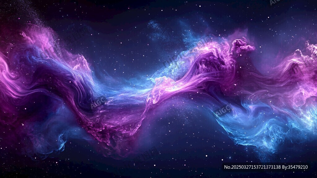 梦幻星云宇宙绚丽景象
