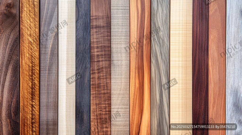 多样木材纹理展示