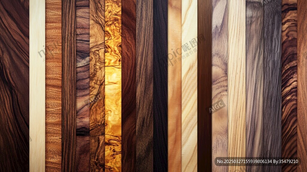 多样木纹展示