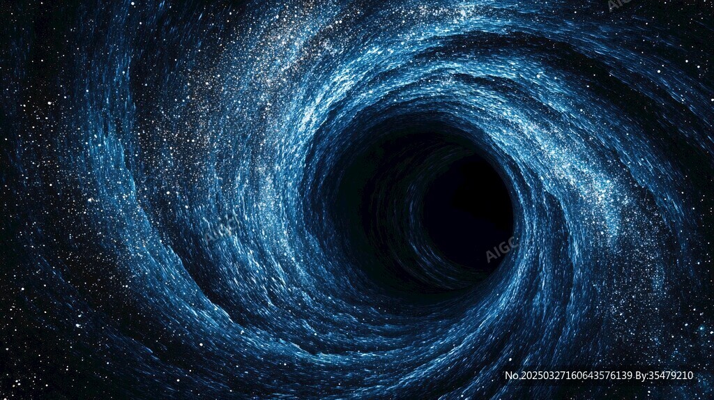 深邃宇宙中的神秘黑洞