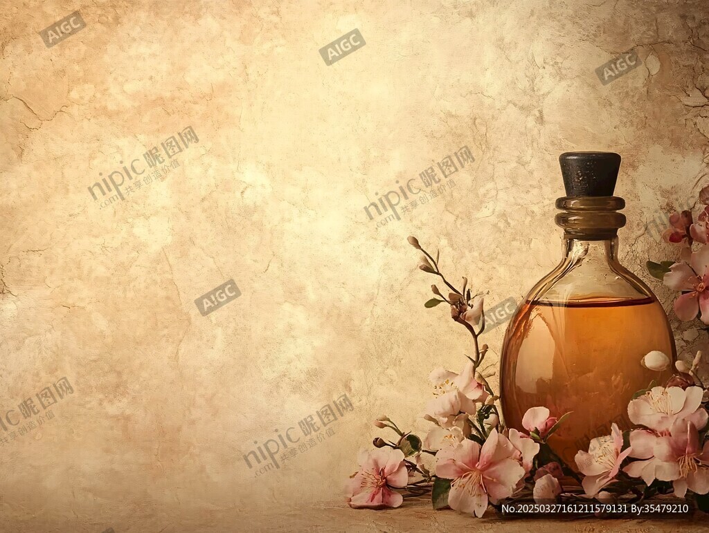 古风瓶花图