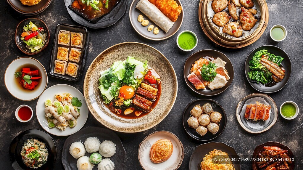 丰盛中式美食大赏