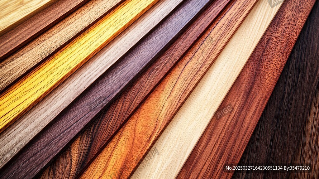 多样木材纹理展示