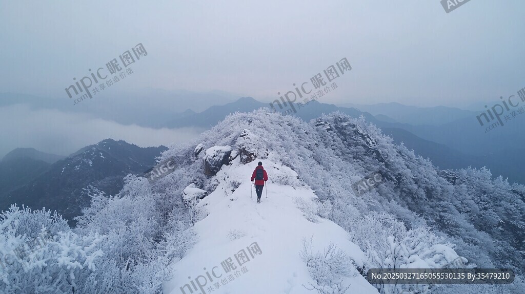 雪岭独行