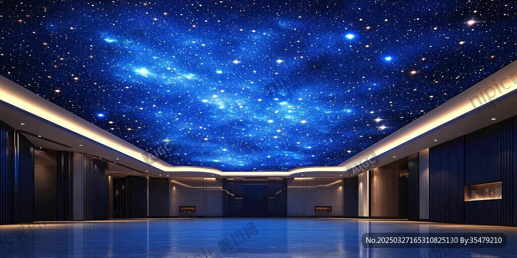 梦幻星空室内空间设计
