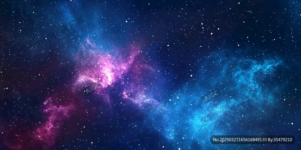 梦幻星云宇宙绚丽景象