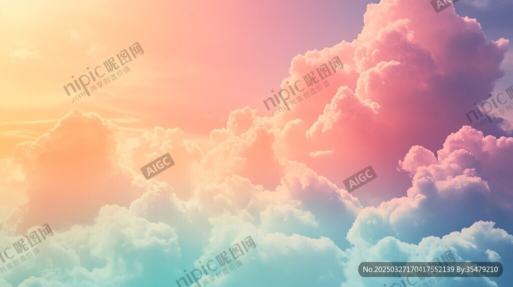 梦幻云海 绚丽天空之景