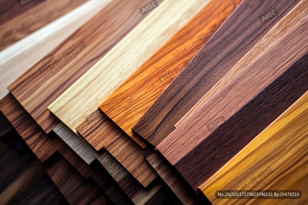 多样木纹板材展示