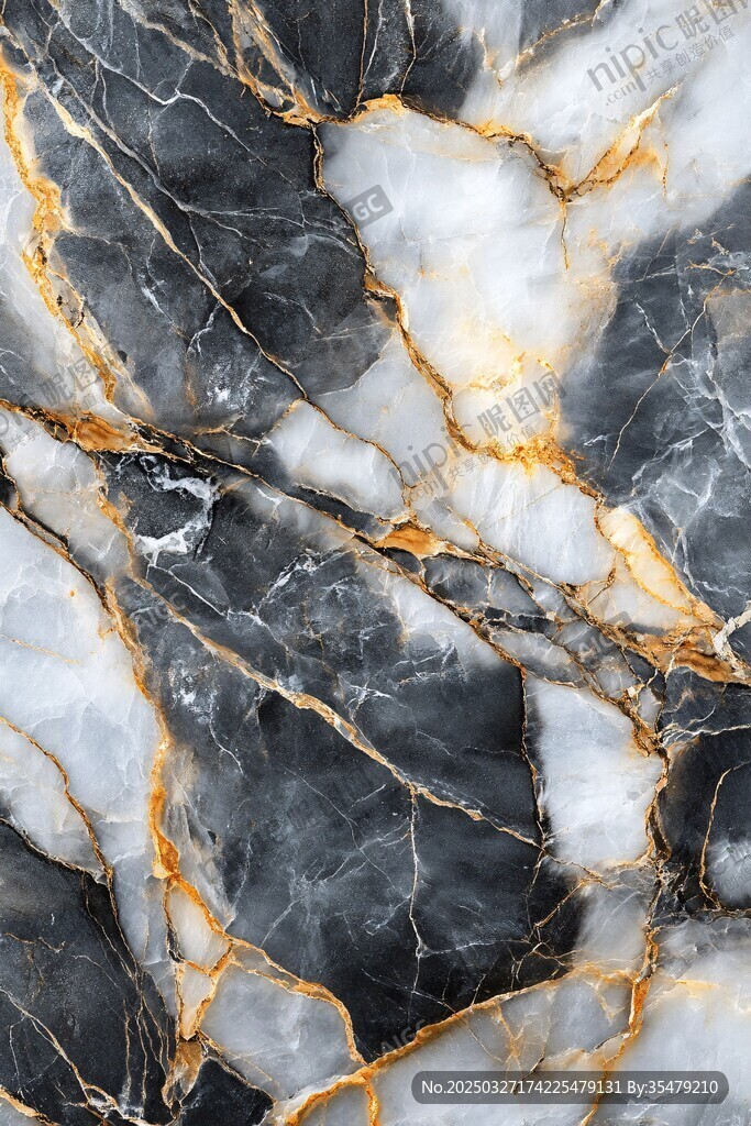 黑金大理石纹理