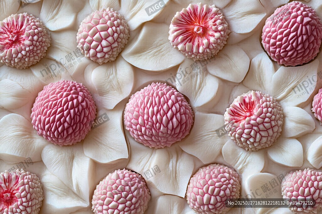 粉色菊花与白花的精美组合