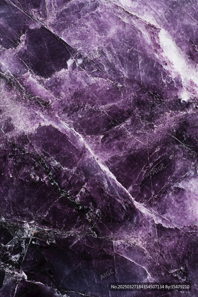 梦幻紫水晶石纹理