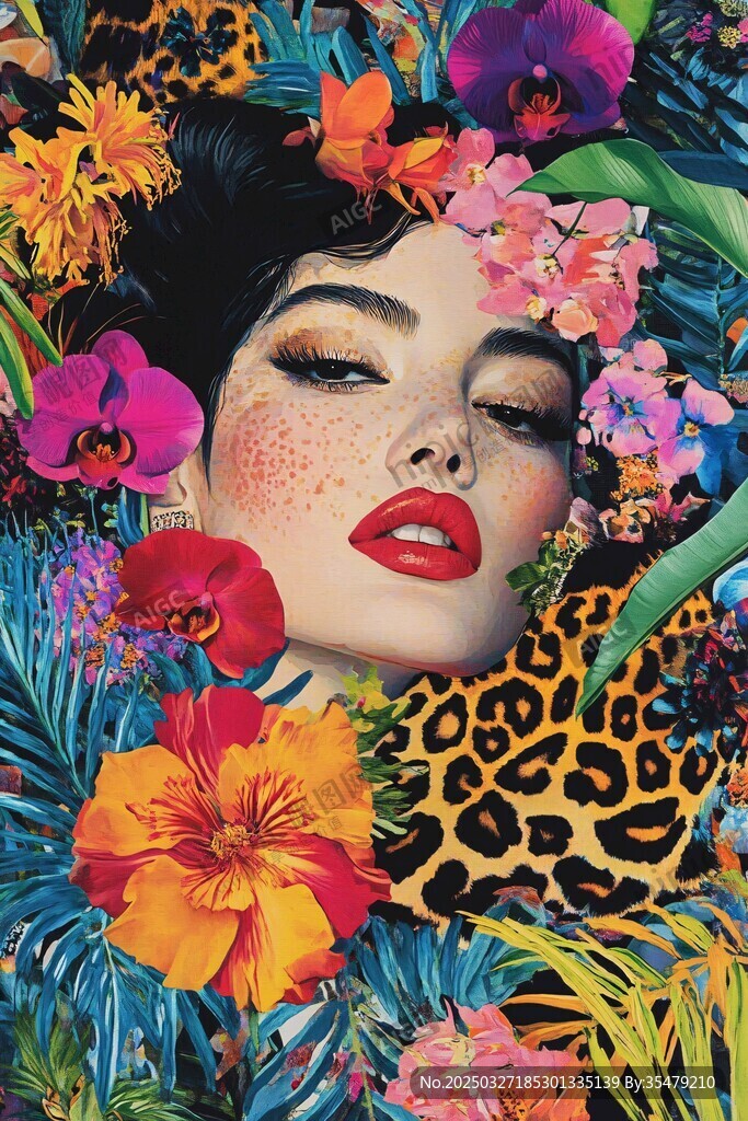花漾美妆女郎