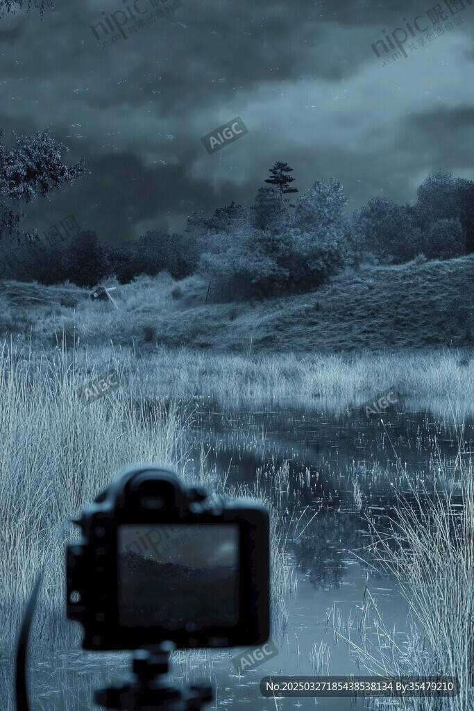 相机捕捉的静谧自然风景