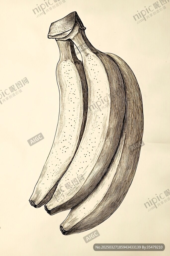 素描香蕉