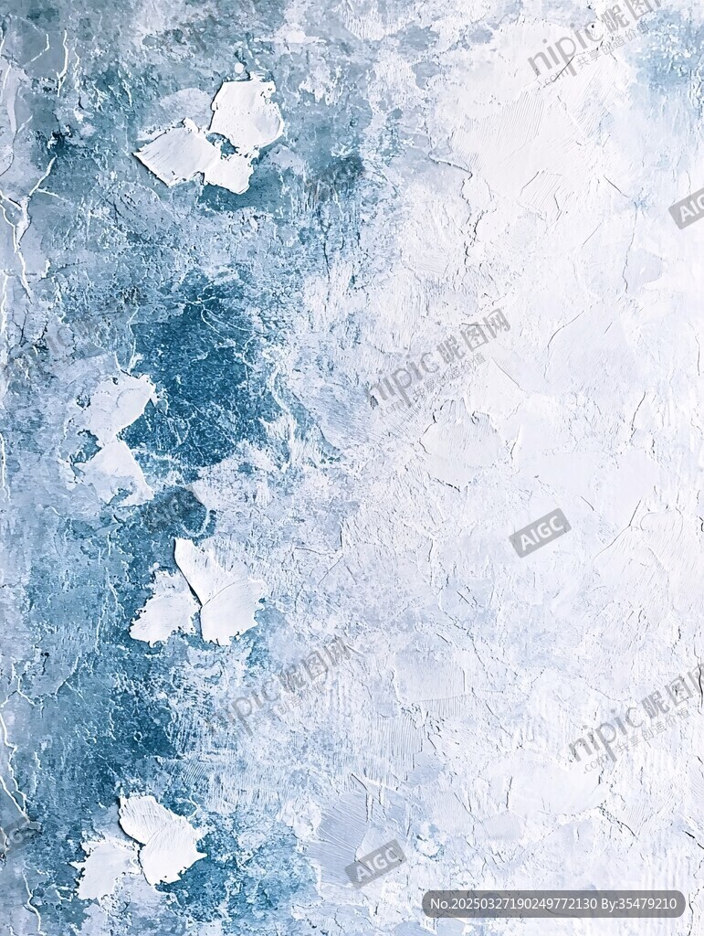 冰雪纹理背景图