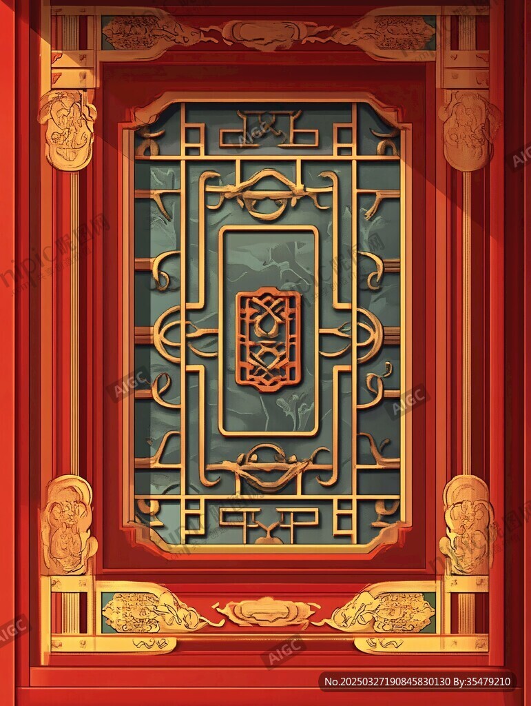 中式古典雕花门窗艺术