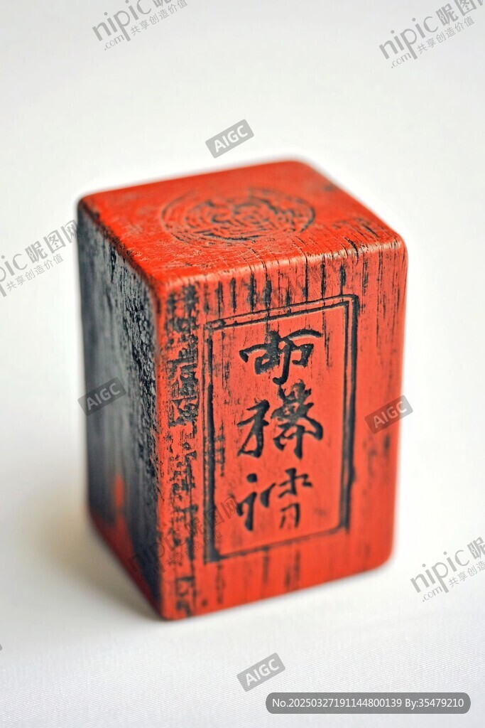 红色传统印章