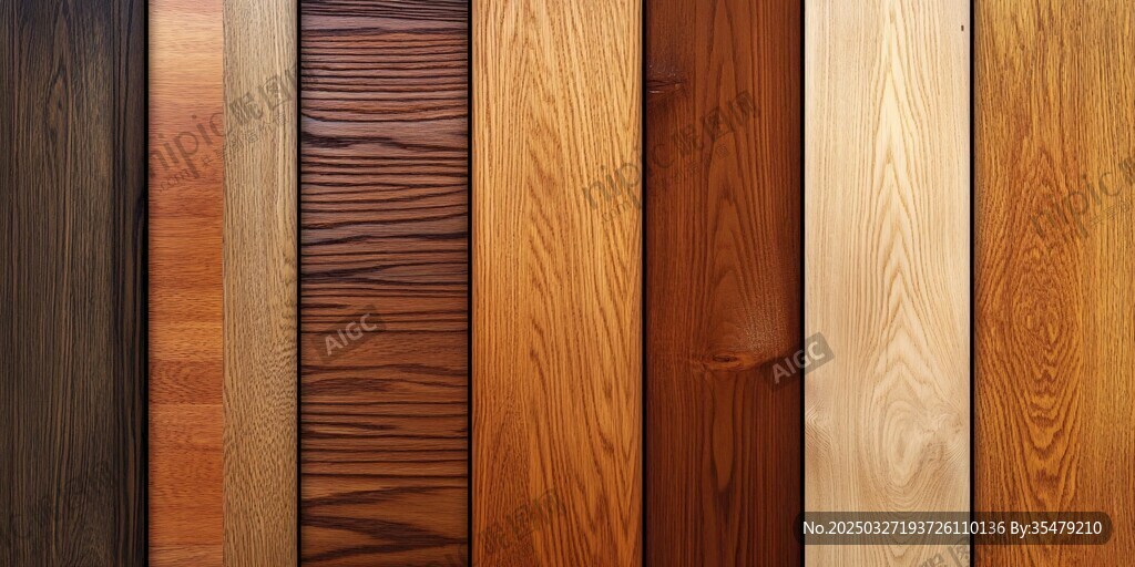 多样木材纹理展示