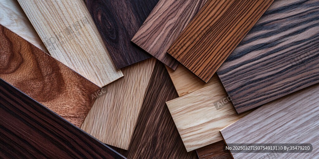 多样木纹板材展示