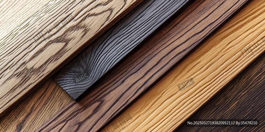 多样木纹地板展示