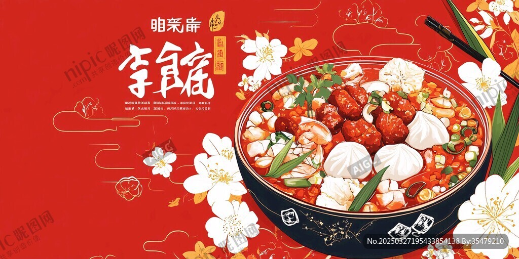 新春佳肴团圆美食盛宴