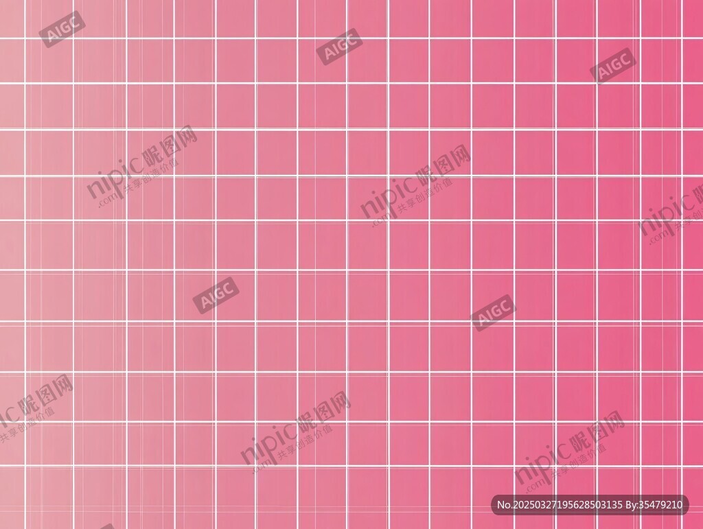粉色渐变方格背景图案