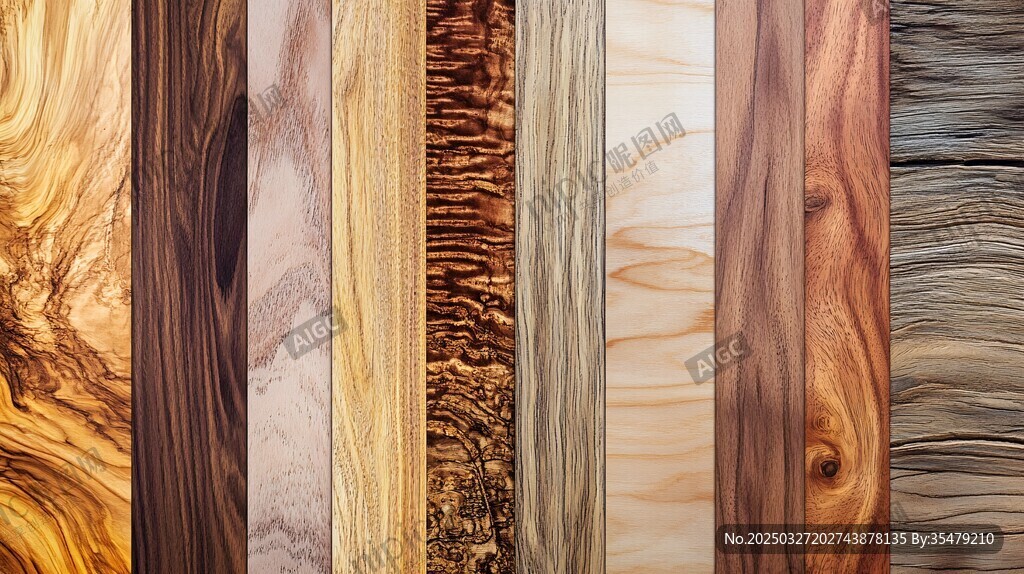 多样木纹展示