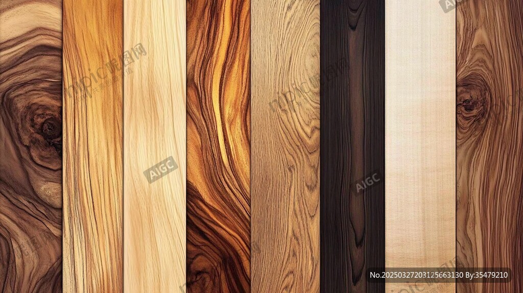 多样木纹展示