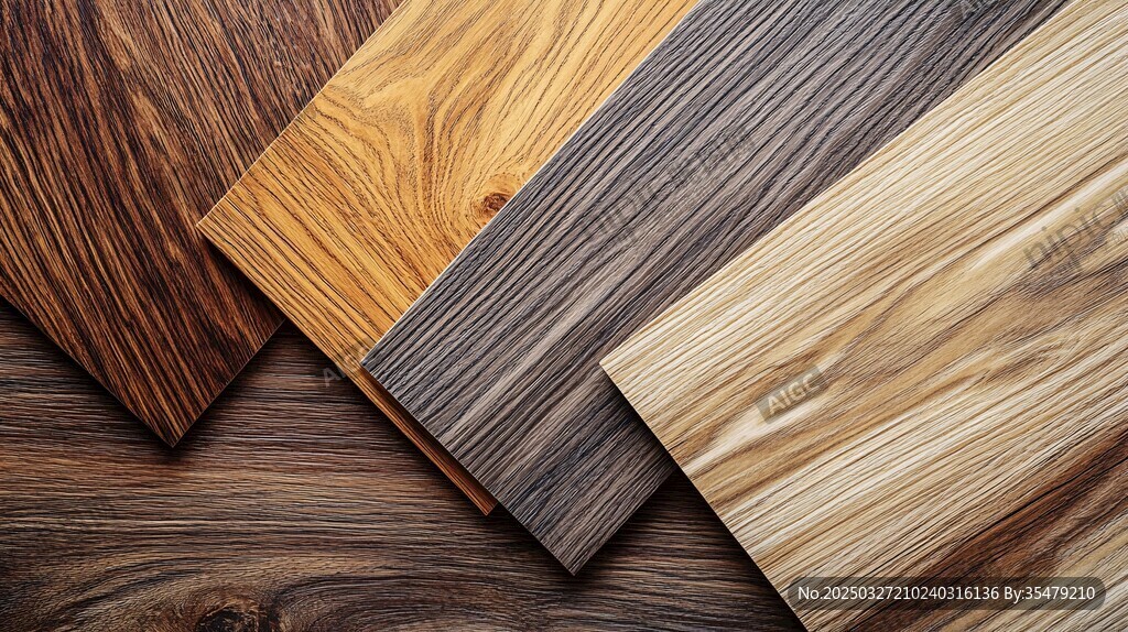 多样木纹板材展示