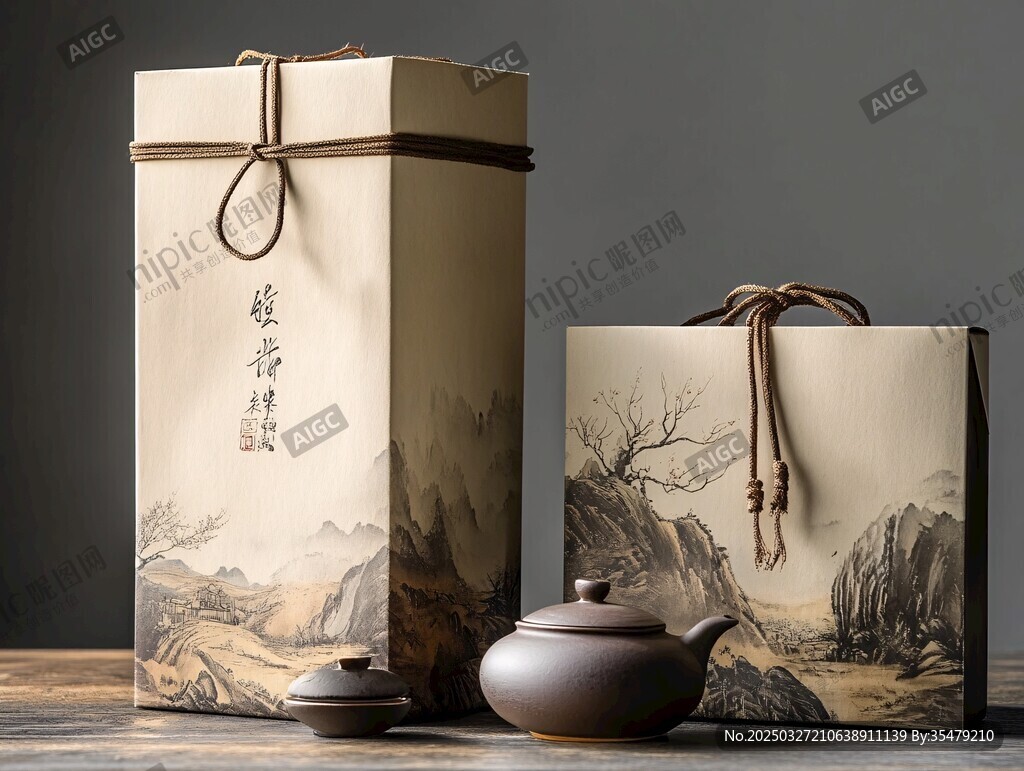 中式茶具礼盒 雅致古朴
