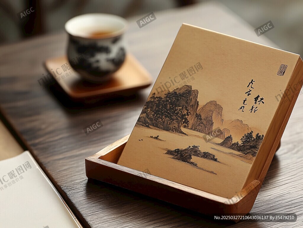 中式山水摆件 古韵雅致