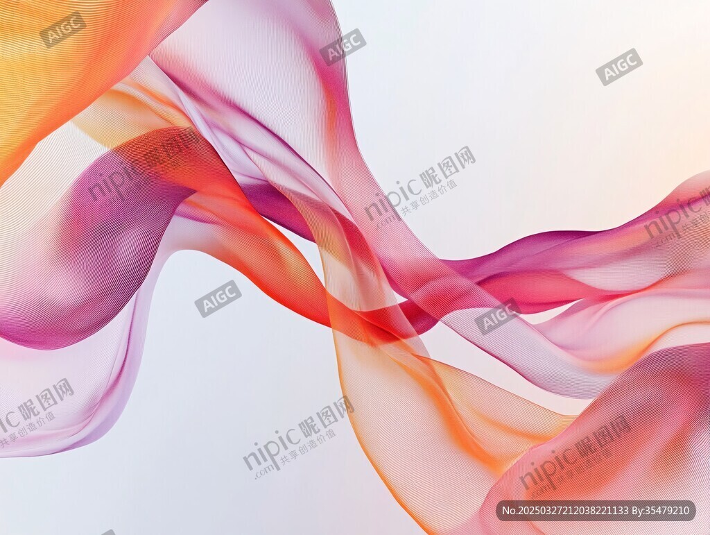 飘逸彩绸舞动梦幻之美
