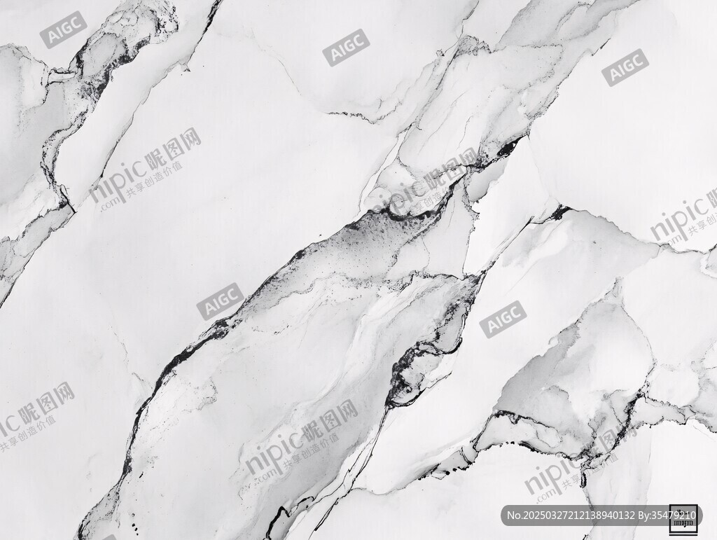 水墨风大理石纹理背景图