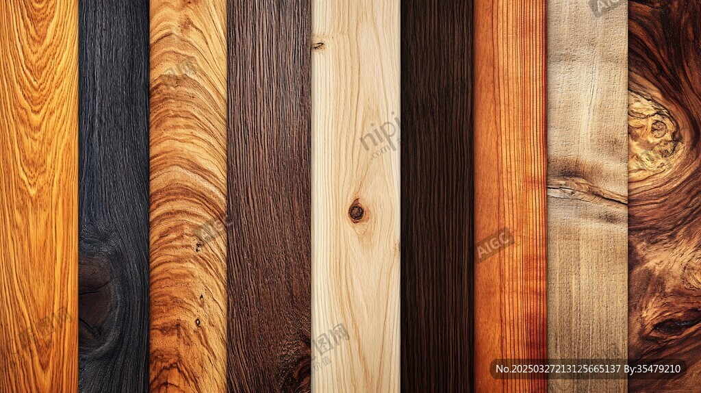 多样木材纹理展示