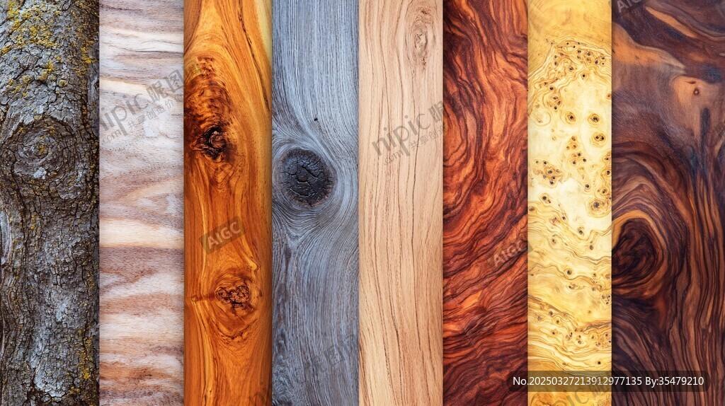 多样木纹展示