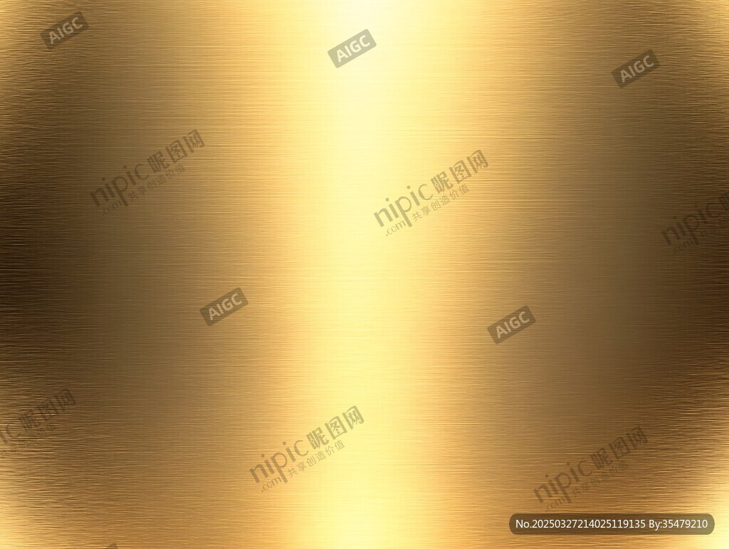 金色渐变金属质感背景图