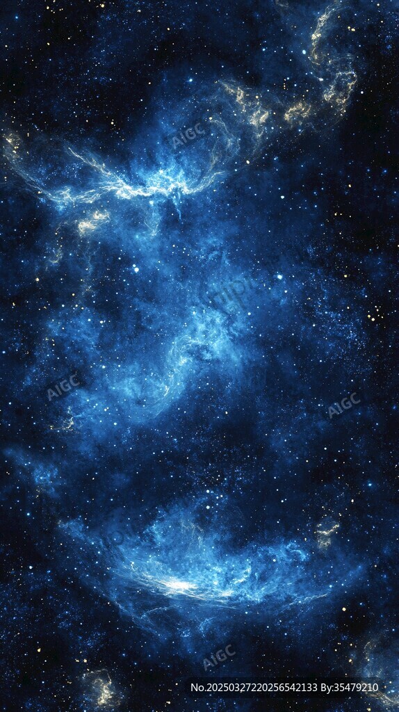 深邃梦幻的宇宙星云景观