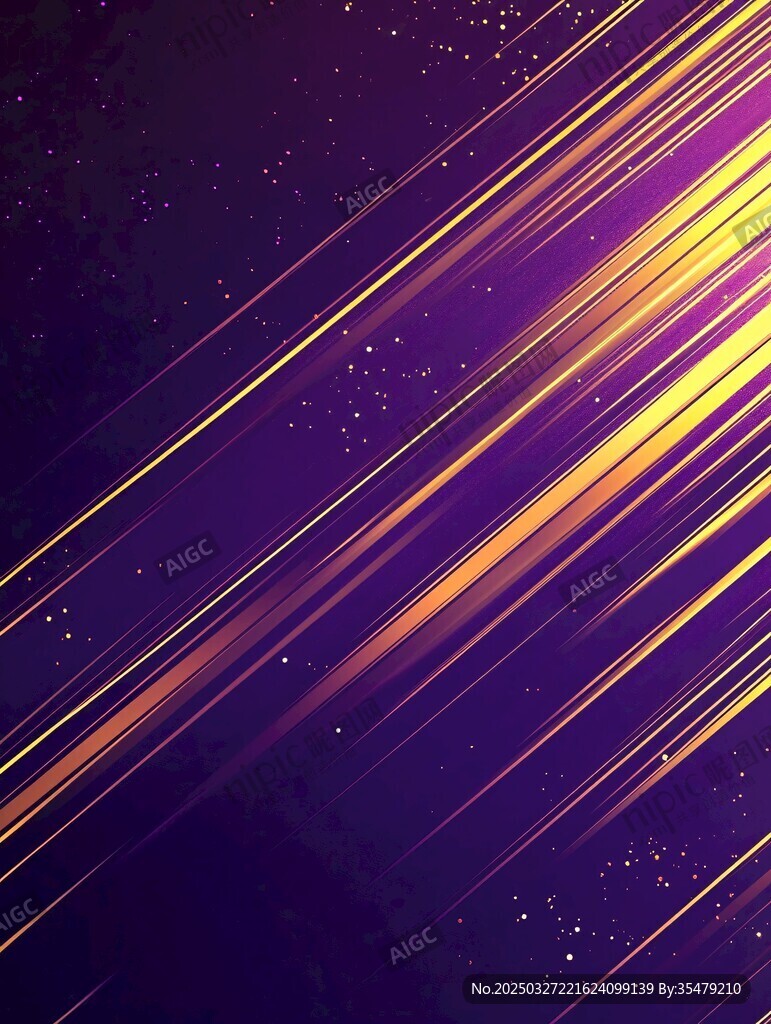 紫色炫光线条梦幻背景