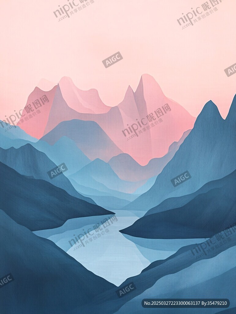 梦幻山水间的绚丽景致