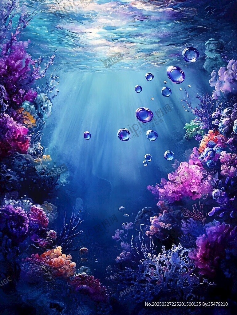 梦幻海底世界 缤纷珊瑚景观