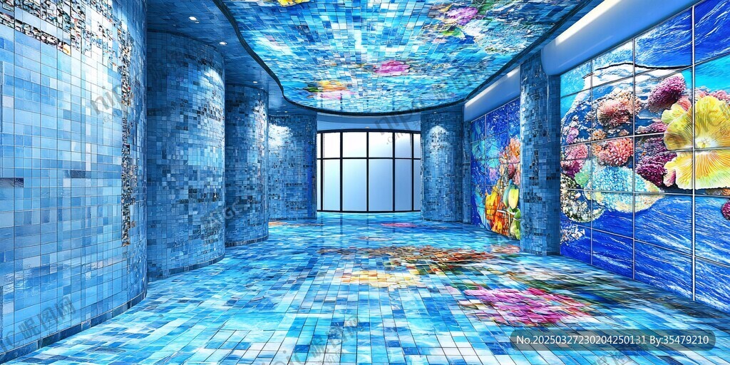 梦幻海底主题室内空间