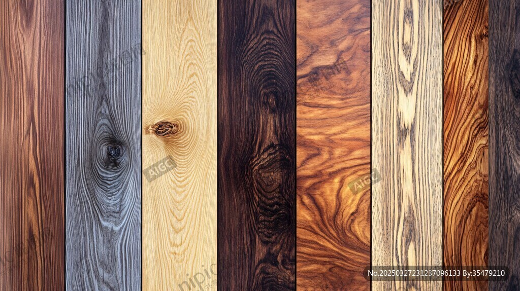 多样木纹展示