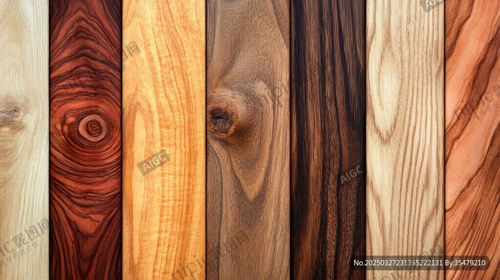 多样木材纹理展示