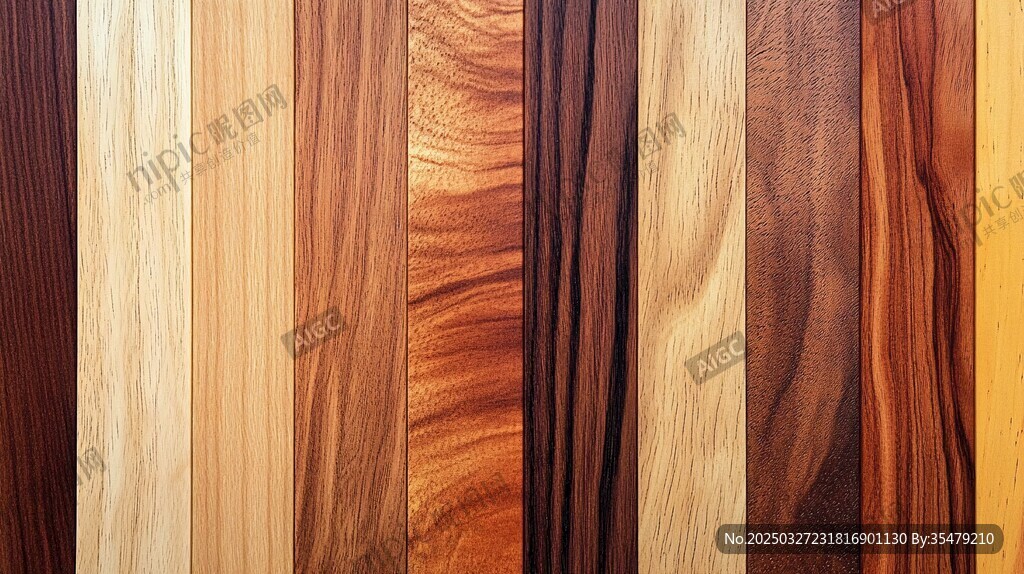 多样木材纹理展示