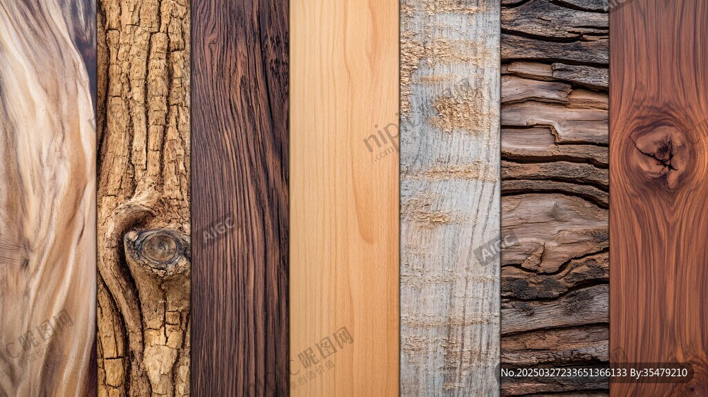 多样木纹展示