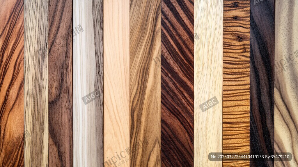 多样木材纹理展示