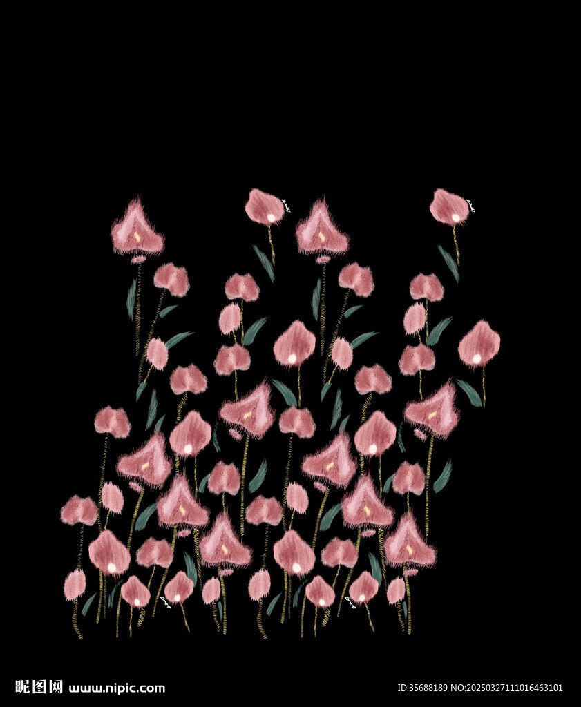 定位花