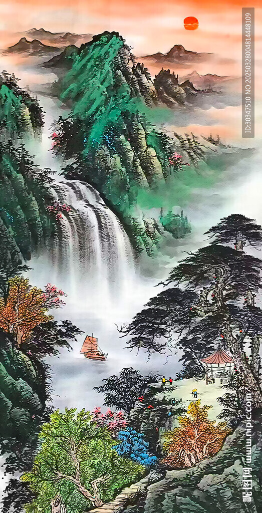 山水画